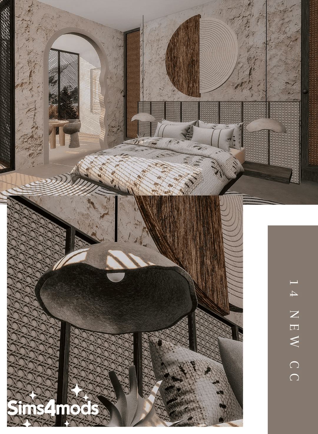 Галерея мода Спальня Halo Bedroom Set #1